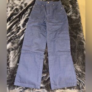 Forever 21 Navy Blue Cargo Pants